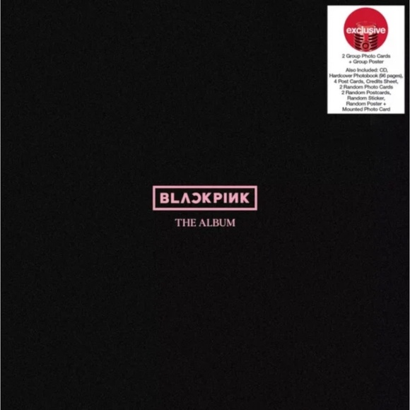 BlackPink 'The Album' CD Box Set Version #1 Matte Black Ltd Exclusive K-POP NEW - Picture 4 of 7